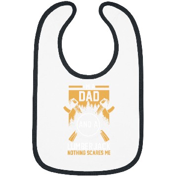 Discover Forest Forestry Worker Father Dad Lumberjack Bibs