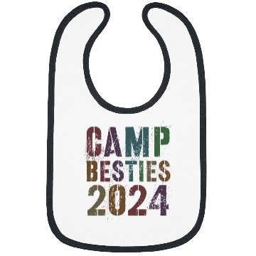 Discover vintages CAMP BESTIES 2024 Mama CampGroup nurses Tribe Bibs