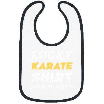 Discover Funny Karate Lucky Karate Do Not Wash Bibs