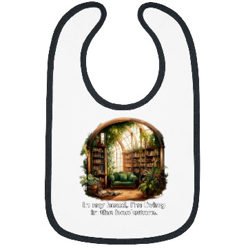 Discover Lost in the Bookstore A Book Enthusiasts Fantasy Bibs