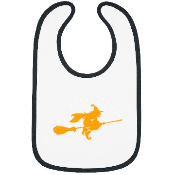 Discover Halloween Pilot Witch Flight Instructor Witch Bibs