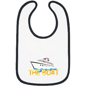 Discover Cruise Ship Accessories rule 1 Do Not Fall Off Boat Cr 2 Bibs