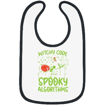 Discover Witchy Code Spooky Algorithms Programmer Halloween Bibs