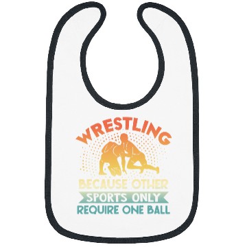 Discover Wrestling Because Other Sports Require One Ball Bibs