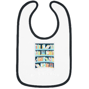 Discover Book Lover This is How I Roll Fun Librarian Bibs