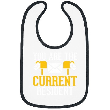 Discover You Are The Current Resident Postal Worker Enthusiast 2 Bibs