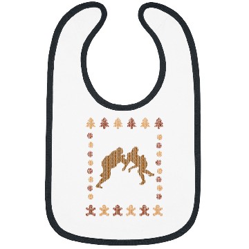 Discover Wrestling Christmas Bibs