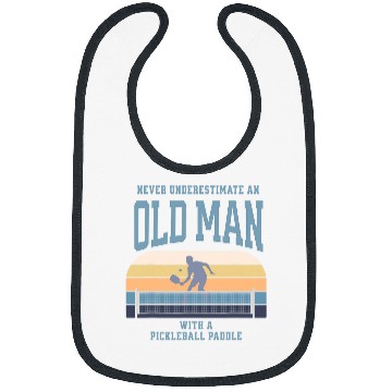 Discover Funny Pickleball Paddle For Men Bibs