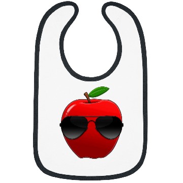 Discover Apple Variety Red apple Fruit Sunglasses Apple Bibs