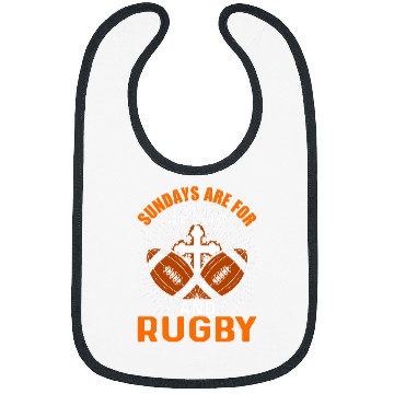 Discover Sundays Are For Jesus And Rugby Bibs