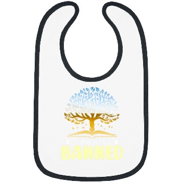 Discover Im With The Banned For Book Lovers Funny Reading Bibs