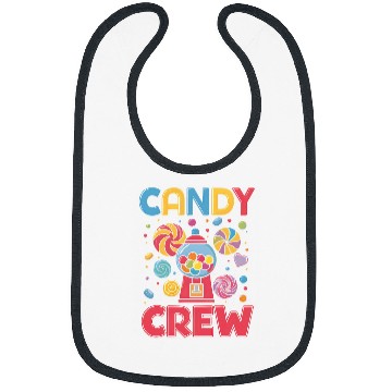 Discover Candy Land Candy Crew Decorations Sweetie Candy Squad Bibs