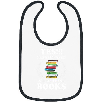 Discover Reading Book Literature Library Bibs