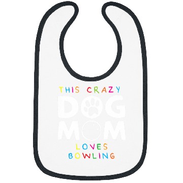 Discover Dog Mother Bowler Funny Bowling Bibs