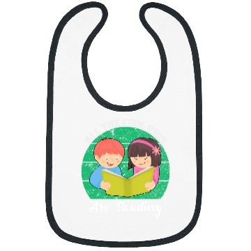 Discover Reading Book vintages Retro Book Lovers 2 Bibs