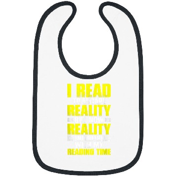 Discover Reading Book Lover Mom Reality Interfering my Reading Time Bibs
