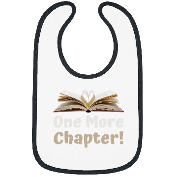 Discover One More Chapter Book Lover Reader Reading Teacher Bibs