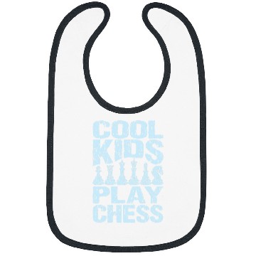 Discover Cool Kids Play Chess Player Board Game Master Chess Board Bibs