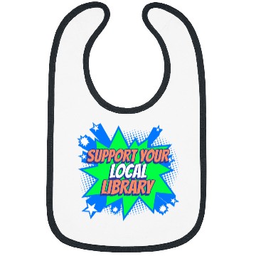 Discover Support Your Local Library Bibs