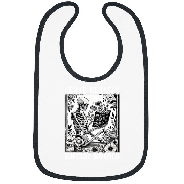 Discover Skeletons Reading Book Leave Reality Enter Books 1 Bibs