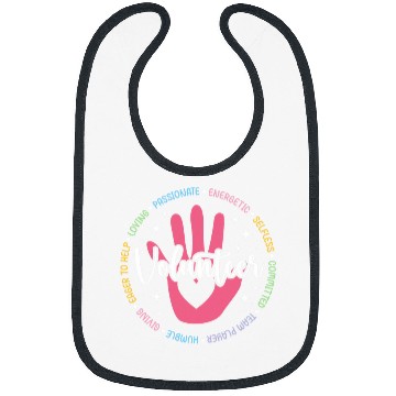 Discover Volunteer Appreciation Circle Volunteering Voluntary Worker Bibs