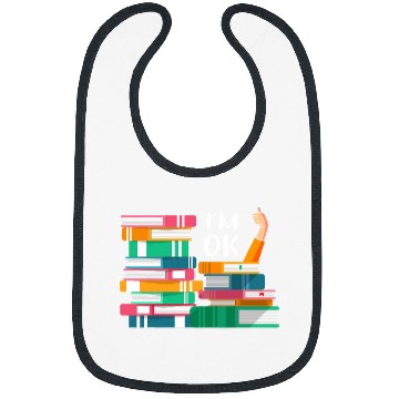Discover Reading Book Lovers Im Ok National Book Lovers Day 8 Bibs