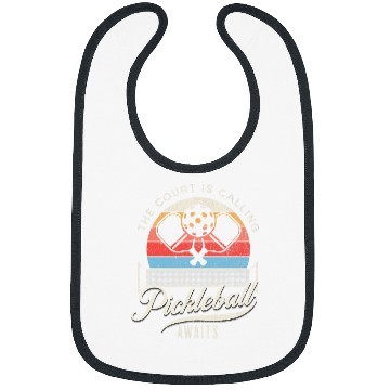 Discover Funny Pickleball Pun The Court Is Calling Bibs