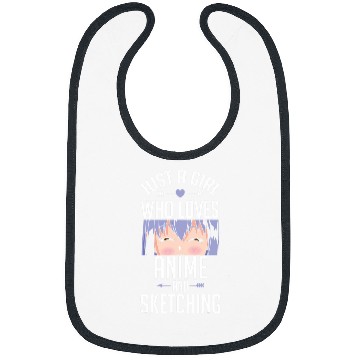 Discover Anime Sketching Japanese Cosplay Bibs