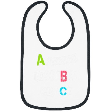 Discover Aprende Descubre Crece ABC Back to School Message 2 Bibs