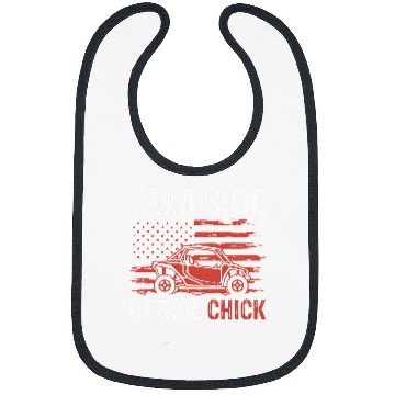 Discover Im A Side By Side Chick Bibs