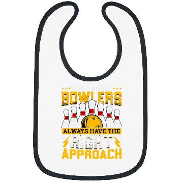 Discover Bowling Lover Bowler Funny LeftHanded Bowlers Bowling Bibs