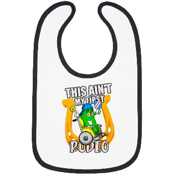 Discover Funny Pickleball Saying Aint My First Rodeo 1 Bibs