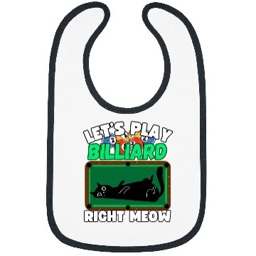 Discover Pool Billiard Team 8 Ball Pool Player Cats Billiard Bibs