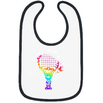 Discover Padel Racket Butterflies Bibs