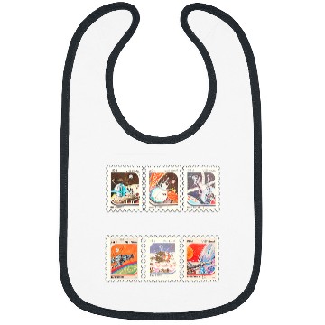 Discover 1988 Vietnam Space Stamp Bibs