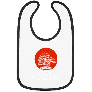 Discover Good Things Come In Small Packages Tree Bonsai Bibs