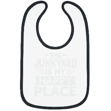 Discover The junkyard is my happy place Design for a Junkyard Worker Bibs