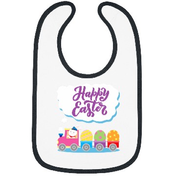 Discover Easter Bunny Egg Hunt Train with Bunny Conductor Bibs