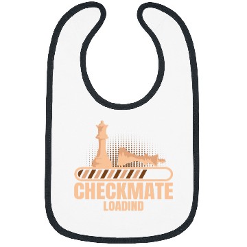 Discover Checkmate Loading Chess Club Chess Lover Chess Player 1 Bibs
