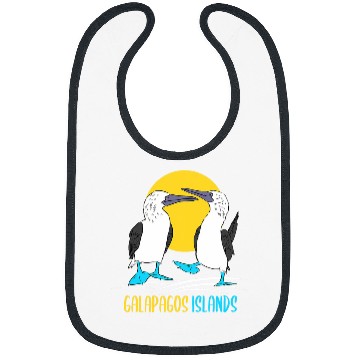 Discover Galapagos Islands Seabirds Blue Footed Booby Bird Bibs
