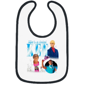 Discover barbies Hes A Total Ken Bibs