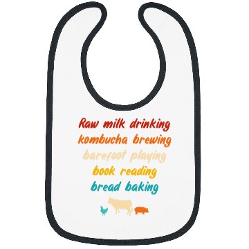 Discover Raw Milk Drinking Kombucha Brewing Barefoot Bibs