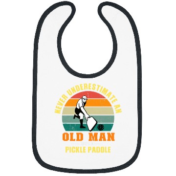 Discover Never Underestimate An Old man With A Paddle Bibs