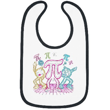 Discover Algebra Dance Funny Graph Figures Math Equation Pi Symbol Bibs