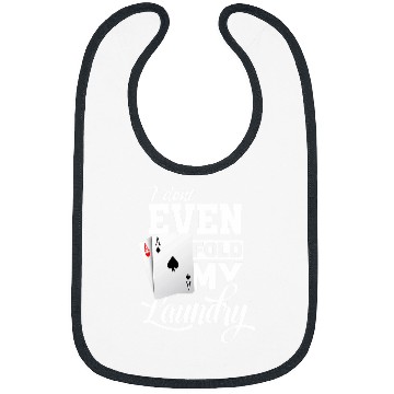 Discover Funny Pokers Texas Holdem Pokers Player 3 Bibs