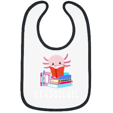 Discover Readsolotl Axolotls Reading Fish Lizard Book 1 Bibs