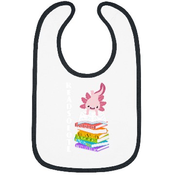Discover Readsolotl Axolotls Reading Fish Lizard Book 4 Bibs