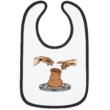 Discover Pottery Art DIY Ceramic Funny Pottery Bibs