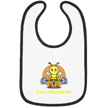 Discover Life Is Better With Bees Weightlifting Bibs