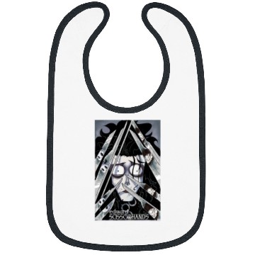 Discover Edward Scissorhands Edward Behind Scissors Comic Book Poster Bibs